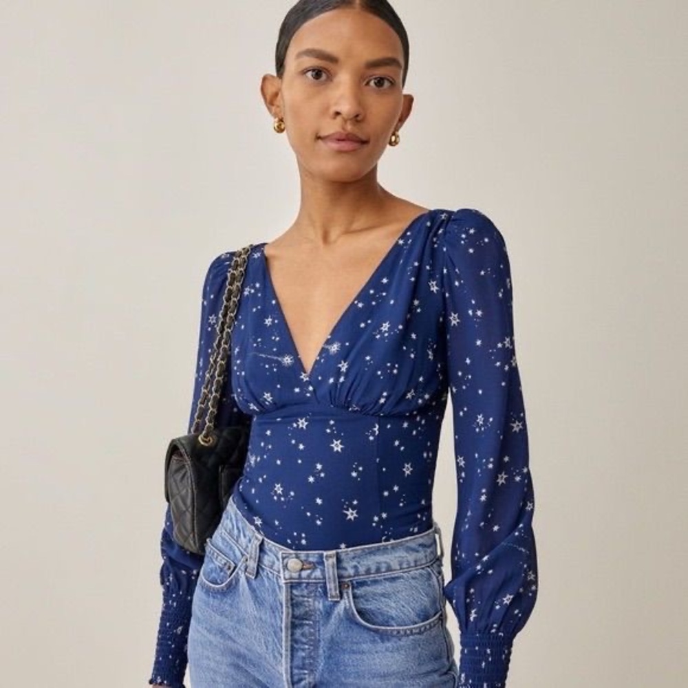 Reformation Mitchel Top- Starry Night